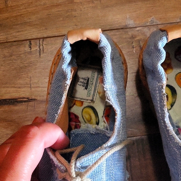 Watson & Parker Blue Chambray Espadrille - Picture 2 of 4